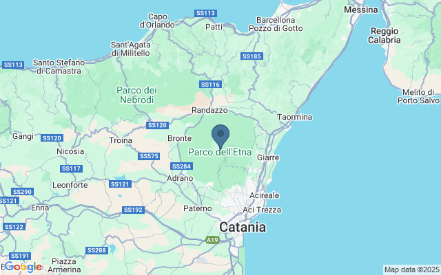 Kaart met locatie De Etna